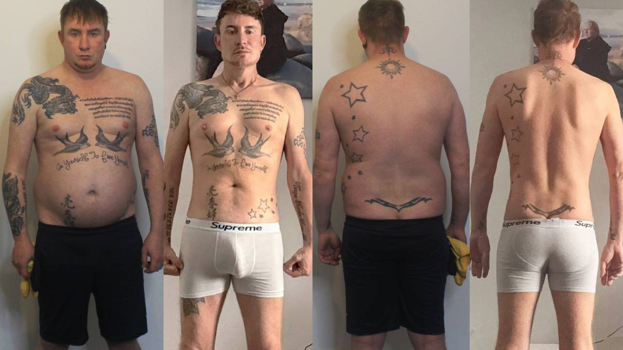 50 kg of weight loss looks like